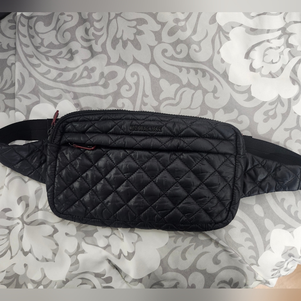 MZ Wallace Metro belt bag Large in black